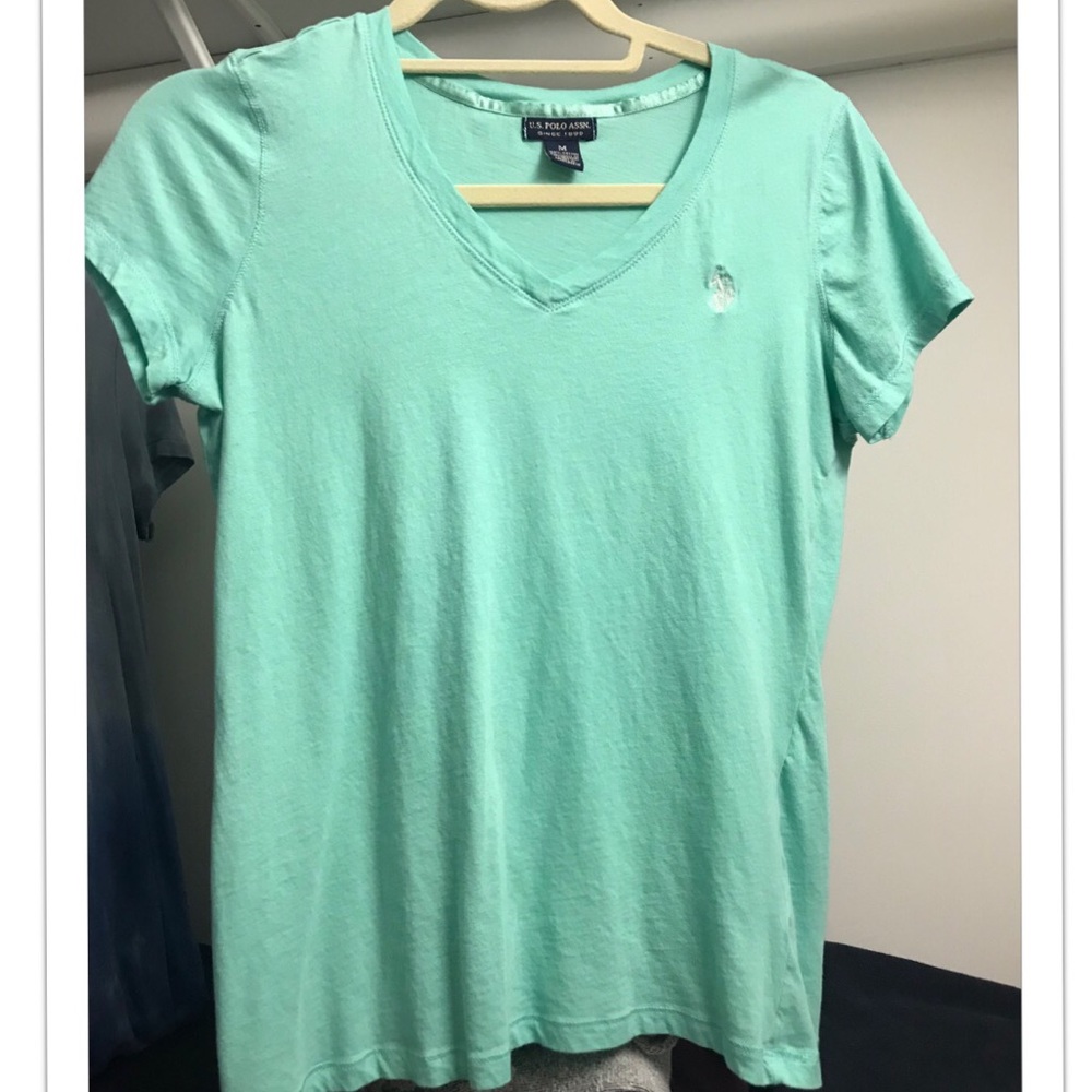 SOLD*** Women’s Mint colored Polo shirt